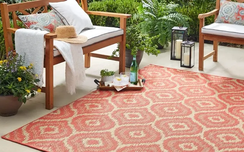 back porch rug idea