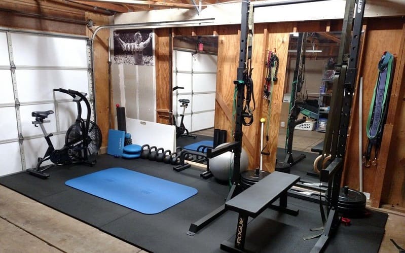 garage gym idea