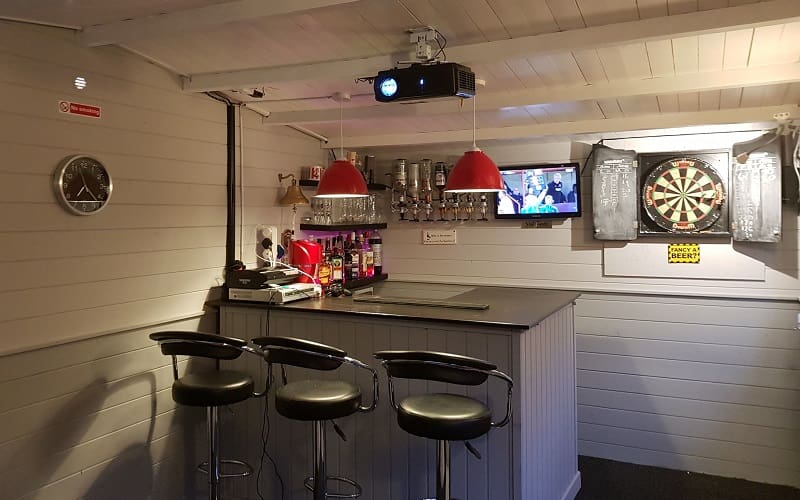garage home bar idea